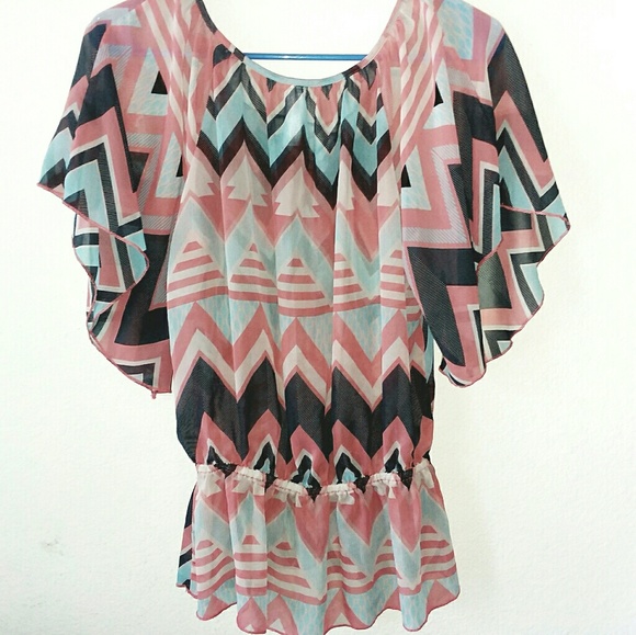 A nice colorful summer shirt - Picture 2 of 3